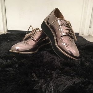 Silver shoes